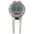 Dimple Pattern Divot Tool w/ Belt Clip & Ball Marker